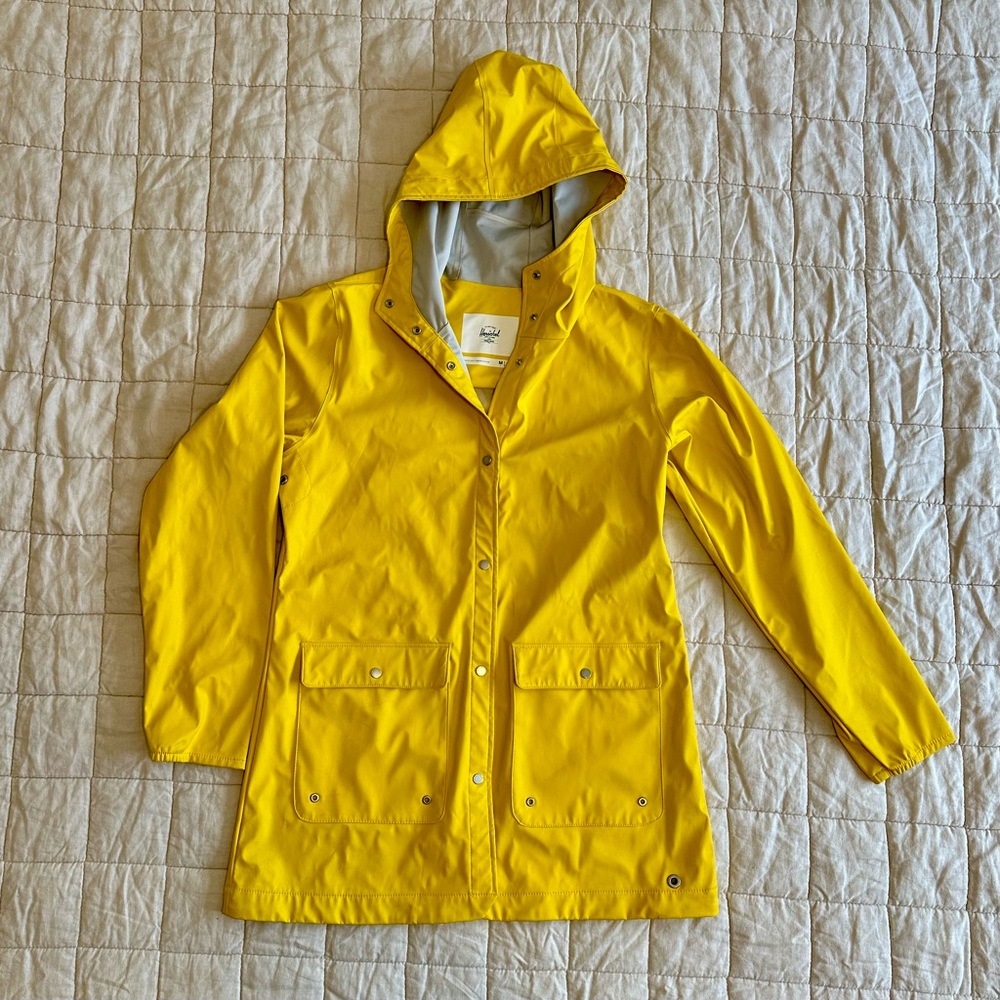 Herschel Women’s Raincoat, Size M